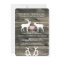 Rustic Country Buck and Doe Wedding Invitation