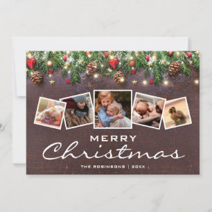 Rustic Country Christmas Holiday Multi Photo