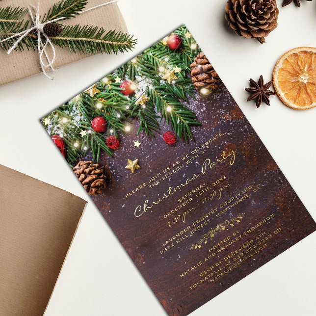 Rustic Country Christmas Holiday Party (Creator Uploaded)