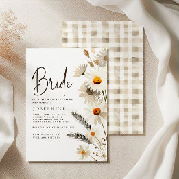 Rustic Country Farm Chicken Bridal Shower Invitation