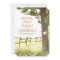 rustic country heart tree bridal shower invites