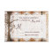 Rustic Country Lace Twine Wood Wedding RSVP