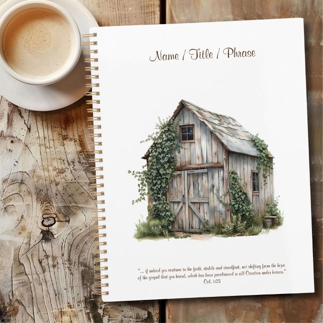 Rustic Country Large Personalised Business Planner (Creator Uploaded)