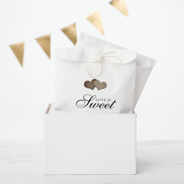 Rustic Country Love is Sweet Wedding Favour Bags (Party)