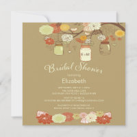 Rustic Country Mason Jar Bridal Shower