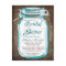 Rustic Country Mason Jar Bridal Shower Postcards