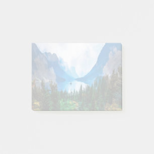 Rustic Country Mountains Nature Scene Photography Post-it Notes