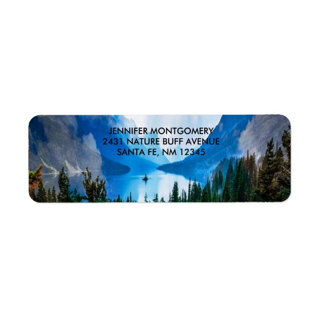 Rustic Country Mountains Scenic Nature (Front)