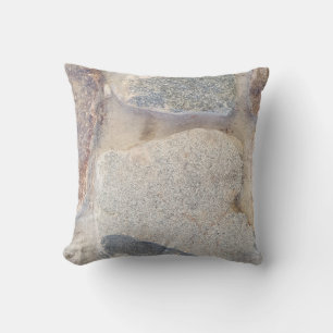 Rustic Country Nature Large Stone Photo Cushion