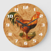 Rustic Country Rooster Ornate Kitchen