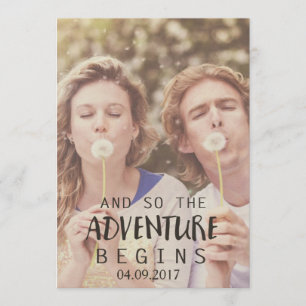Rustic Country Save the Date invitation quote