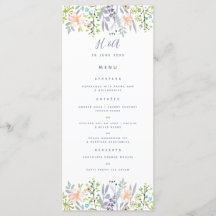 Rustic country style floral Wedding Breakfast