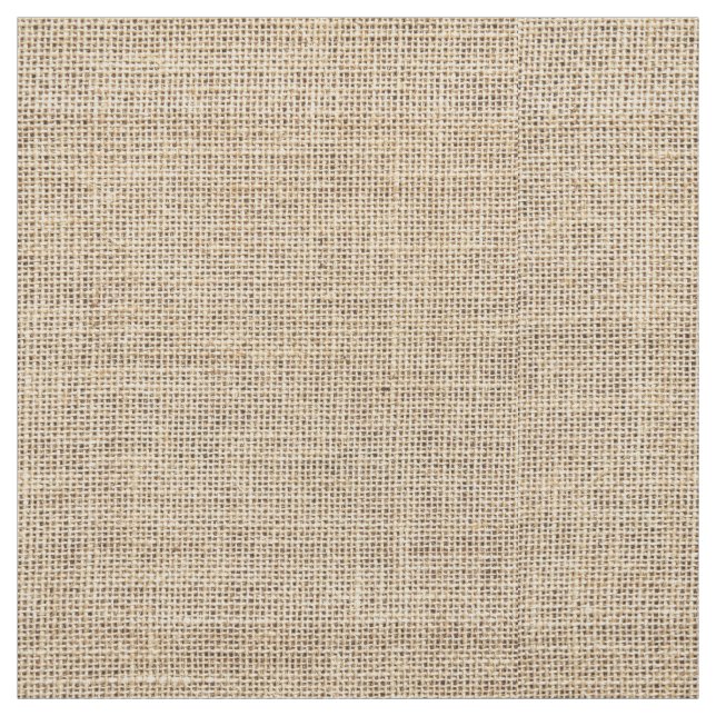 Rustic Country Vintage Burlap Fabric (Swatch)