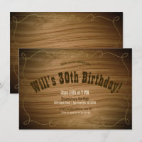 Rustic Country Western Cowboy Birthday Party