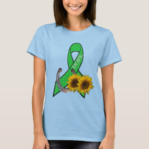 Rustic Country & Western Lyme Disease Awareness T-Shirt