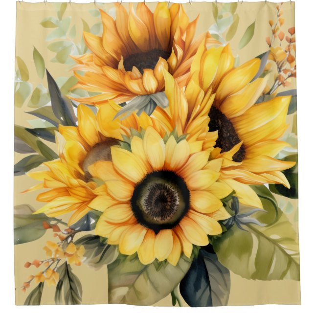 Rustic Country Western Shower Curtain (Front)