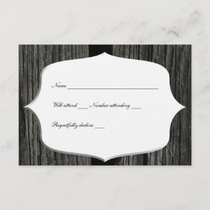Rustic Country Wood Barn Door rsvp