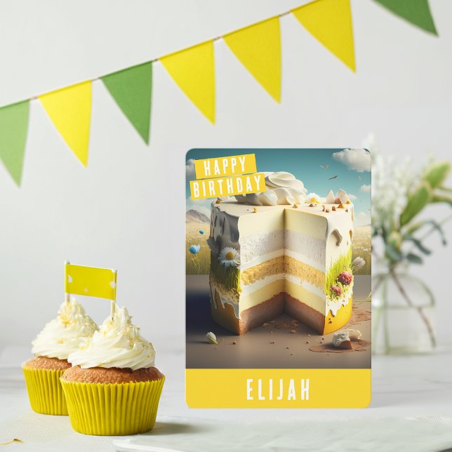 Rustic Countryside Birthday Card (Creator Uploaded)