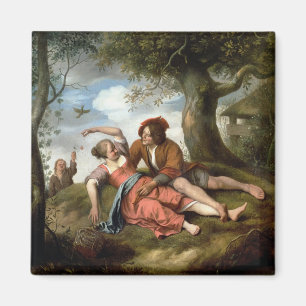 Rustic Courtship Magnet