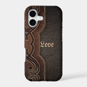 Rustic cowboy fashion brown western country