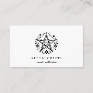 Rustic Crafts Business Business Card