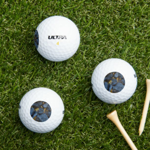 Rustic Croatian Stone Wall Photography Golf Balls