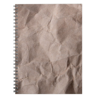 Rustic Crumpled Paper: Vintage Texture Notebook