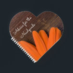 Rustic Daisy Barn Wood Advice for the Newlyweds Notebook<br><div class="desc">Have your guests give the new bride and groom some words of wisdom as they get married with the charming Rustic Orange Daisy and Barn Wood Wedding Advice for the Newlyweds Spiral Notebook. This country chic custom ranch theme spiral bound advice book features a close up floral photograph of an...</div>