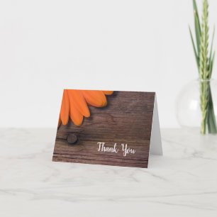 Rustic Daisy Country Wedding Bridesmaid Thank You