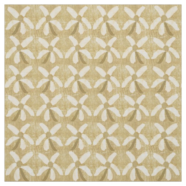 Rustic Daisy Fabric (Swatch)