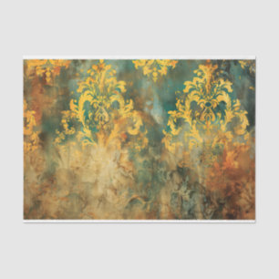 Rustic Damask Furniture Decoupage Tissue Paper