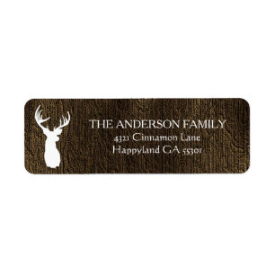 Rustic Deer Antlers Wood