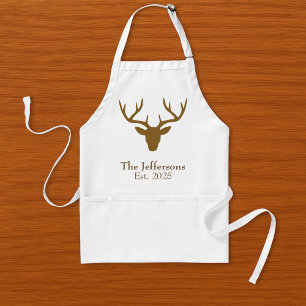 Rustic Deer Theme Standard Apron