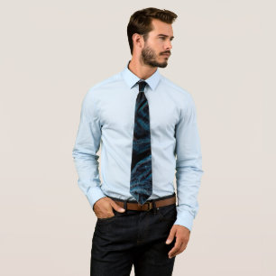 Rustic Denim Blue Jeans Wedding Tie