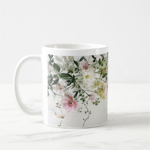 Rustic Denser Floral Pattern Mug Cottagecore Hom