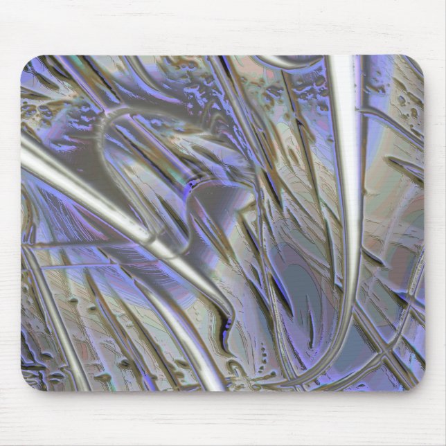 Rustic digital enlargement mix of polished carved  mouse mat (Front)