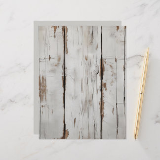 Rustic Distressed Wood Scrapbook Paper