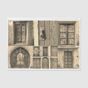Rustic Doors Tissue Paper