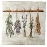 Rustic Dried Herbs Faux Texture Simple