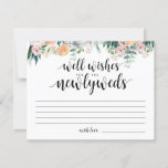 Rustic Dusk Wedding well wishes for newlyweds Invitation<br><div class="desc">Rustic Dusk Wedding well wishes for newlyweds</div>