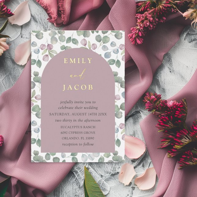 Rustic Dusty Rose & Gold Eucalyptus Wedding (Creator Uploaded)