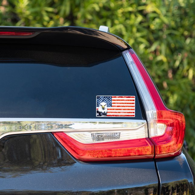 Rustic Eagle on American Flag (Creator Uploaded)