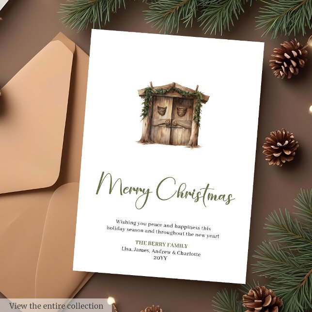 Rustic Editable Warmish Holiday Christmas Greeting (Rustic Editable Warmish Holiday Christmas Greeting Card

)