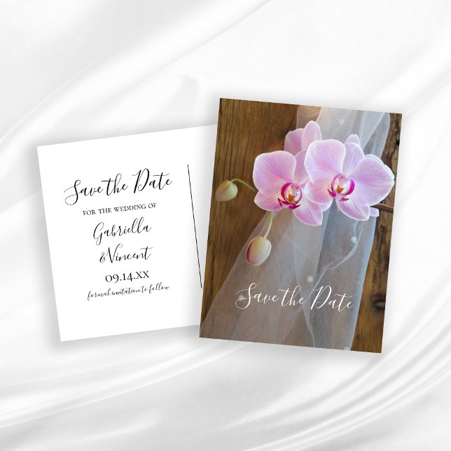 Rustic Elegance Country Barn Wedding Save the Date Announcement Postcard (Creator Uploaded)