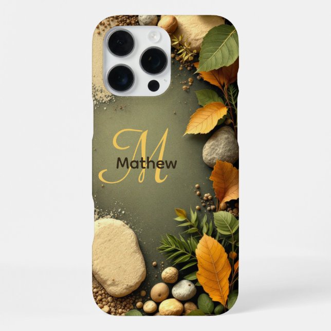Rustic Elegance iPhone Case (Back)