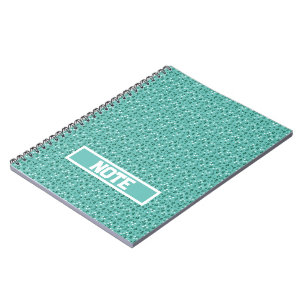 Rustic Elegant Floral Pattern Notebook