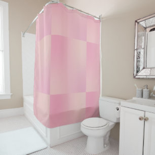 Rustic Elegant Pink Teal  Shower Curtain
