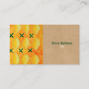Rustic Elegant Professional Business Card
