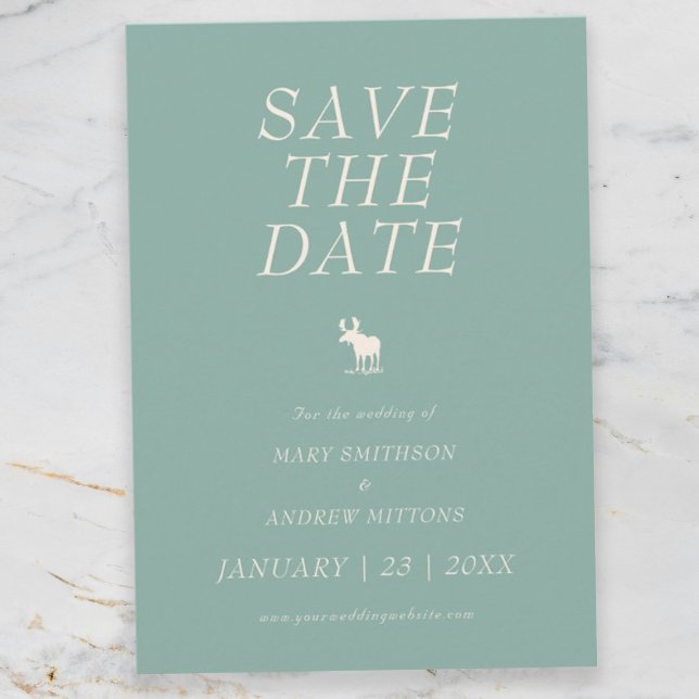 Rustic Elegant Wedding Save the Date (Creator Uploaded)