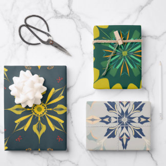 Rustic English Folk Plaid Gift Wrap